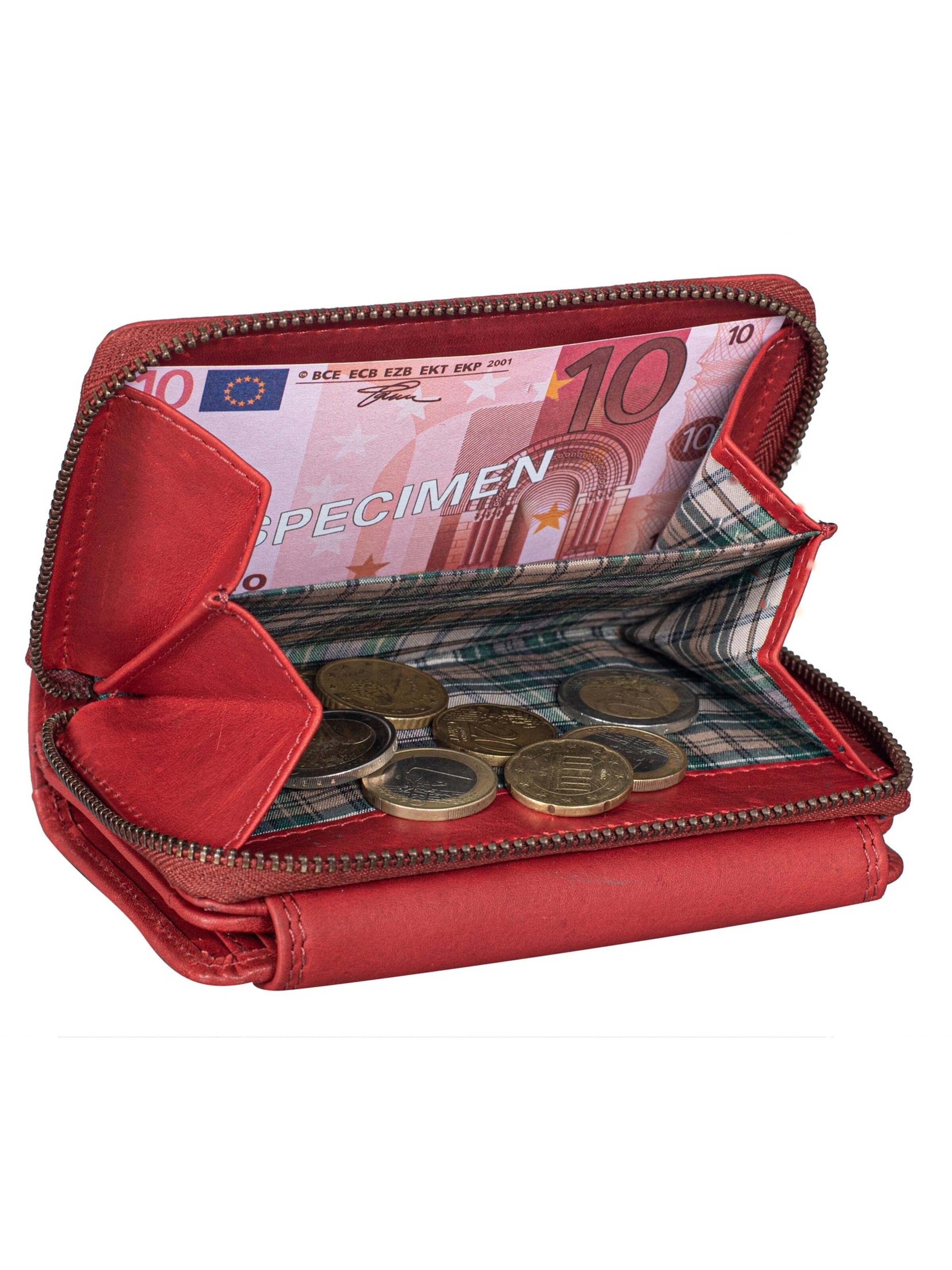 Benthill Wallet in Red