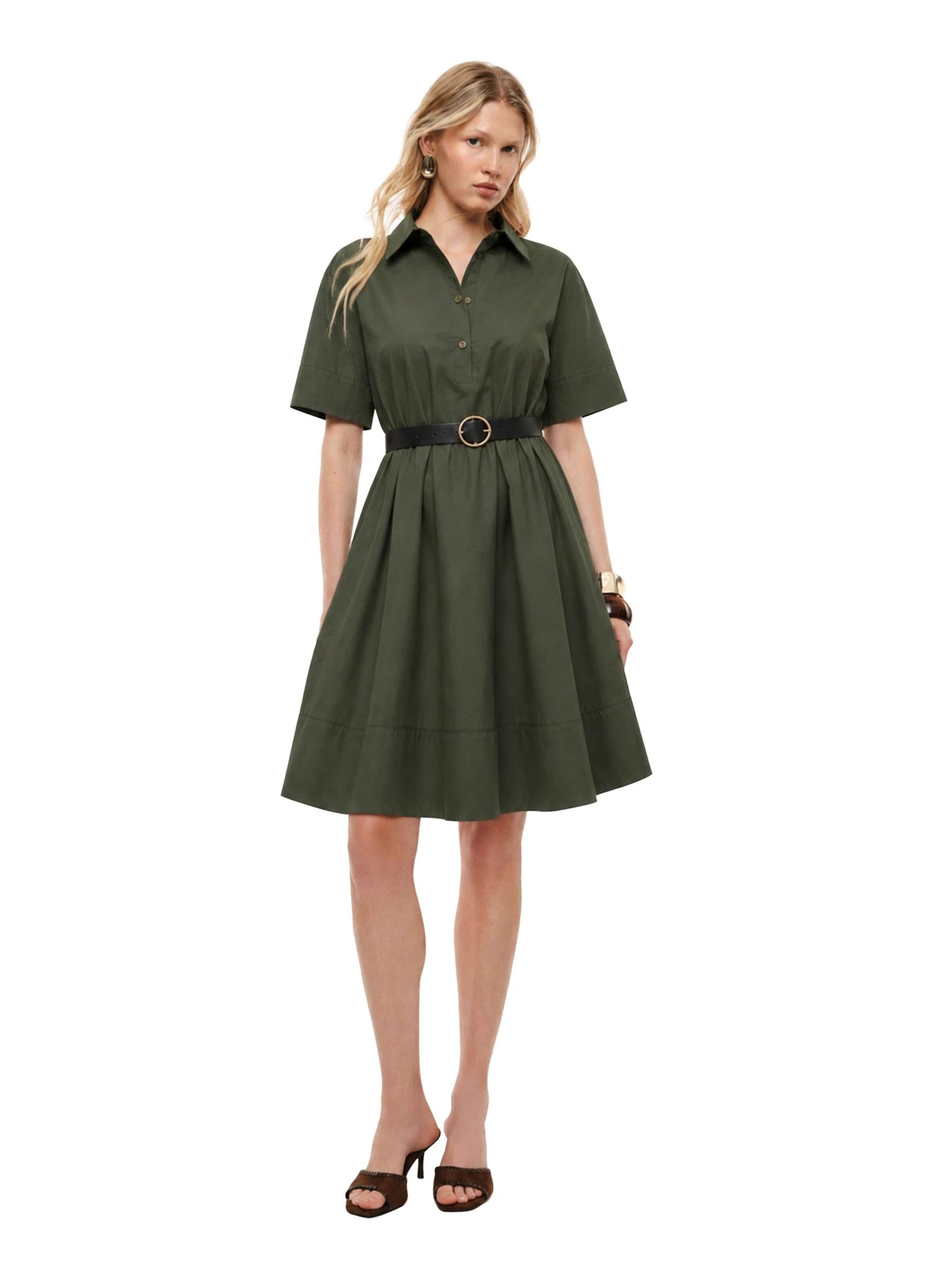 IMPERIAL Blousejurk 'IMPERIAL' in Groen