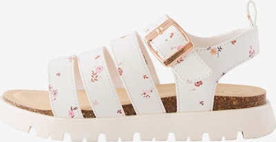 Next Sandale u svijetlonarančasta / prljavo roza / hrđavo crvena / bijela, Pregled proizvoda