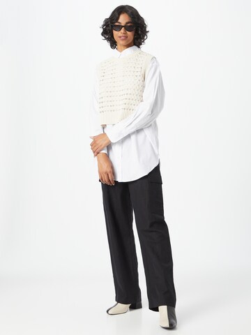 Camicia da donna di TOM TAILOR DENIM in bianco