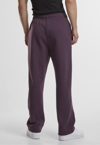 Urban Classics Lużny krój Spodnie w kolorze fioletowy