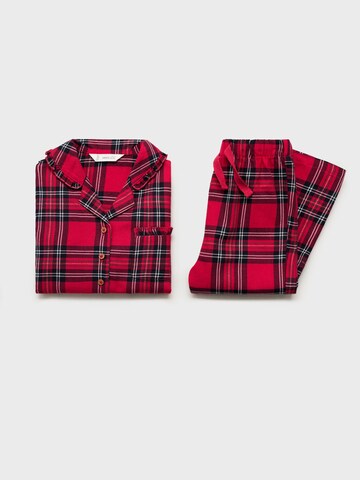 MANGO KIDS Pyžamo 'NOEL' – červená