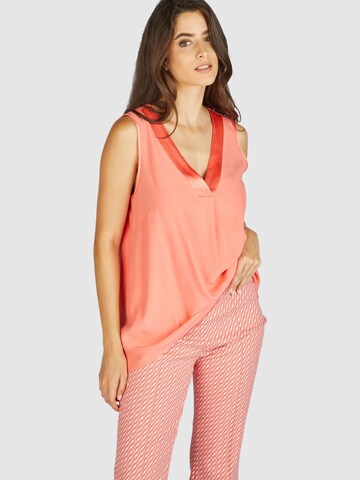 MARC AUREL Top in Orange: front