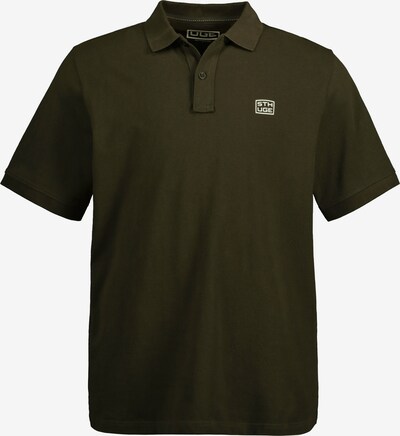 STHUGE Shirt in de kleur Olijfgroen / Wit, Productweergave