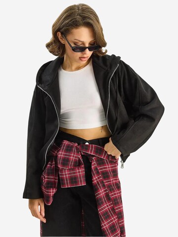 Veste mi-saison Bianco Lucci en noir