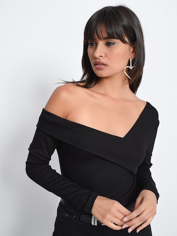 Cool & Sexy Shirt in Zwart: voorkant