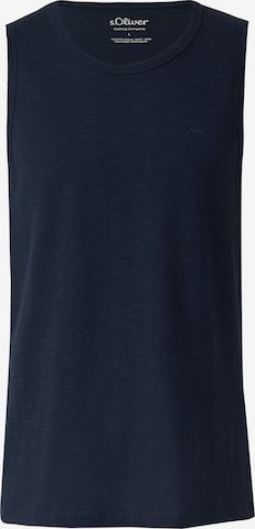 s.Oliver Shirt in Blauw: voorkant