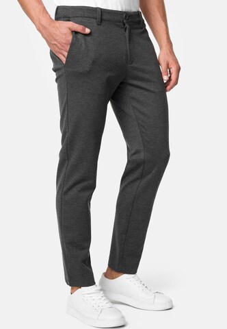 Coupe slim Pantalon chino 'Burch' JEFF en gris