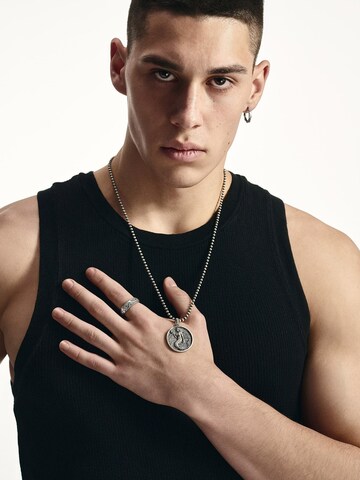 REYTEL Earring 'TIME SPIRAL' in Silver