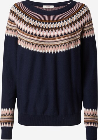 Pull-over ESPRIT en bleu : devant