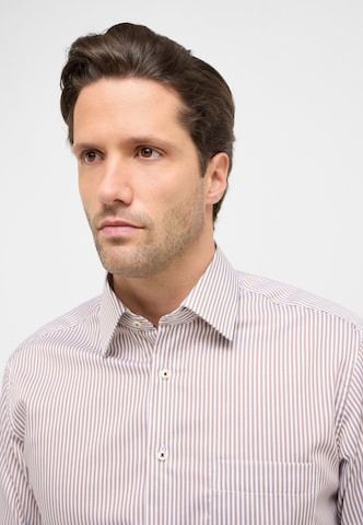 ETERNA Regular fit Zakelijk overhemd in Beige