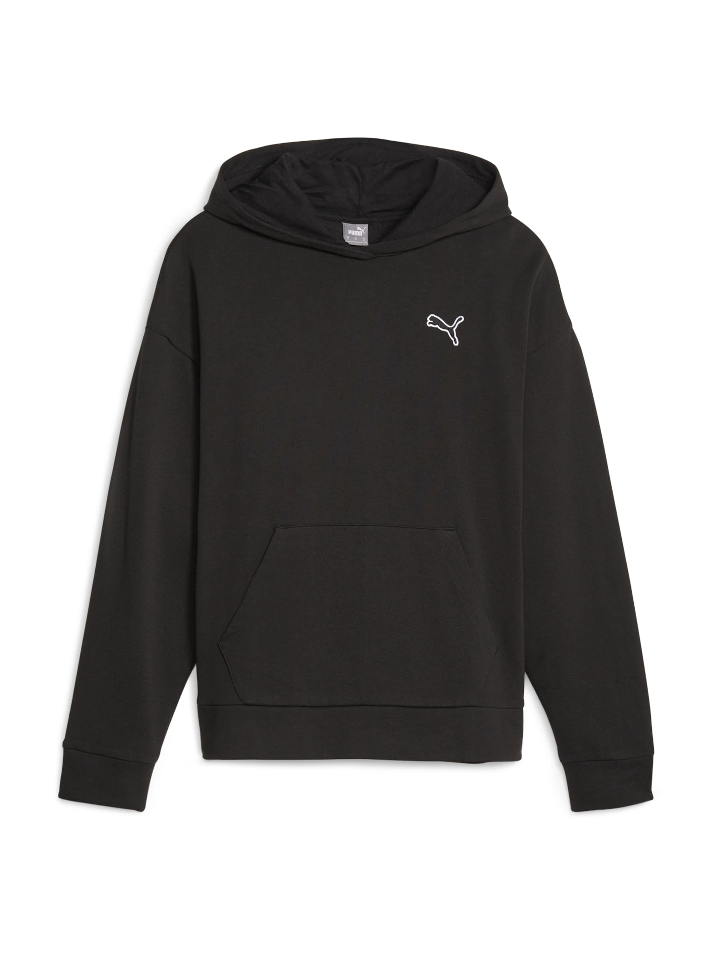 PUMA Sweatshirt 'Essentials' in Schwarz: Vorderseite