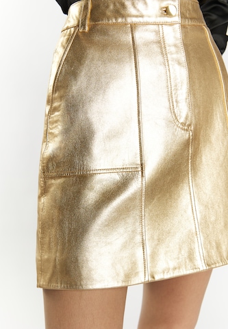 faina Skirt in Gold