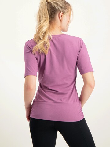 Urban Goddess Yoga & Activewear Performance Shirt 'Kami Yoga Tee' in Purple