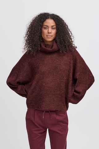 ICHI Pullover i lilla: forside