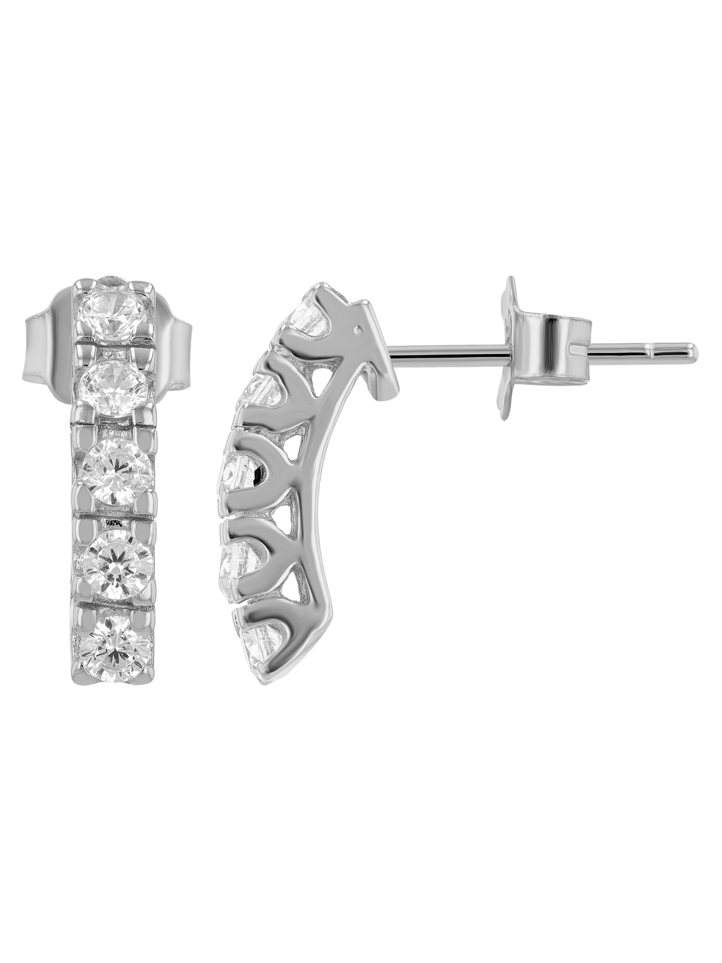 Akzent Earrings 'langlebig' in Silver