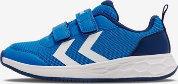 Hummel Sneakers in Blauw: voorkant