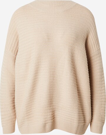 ABOUT YOU Sweater 'Rita' in Beige: front