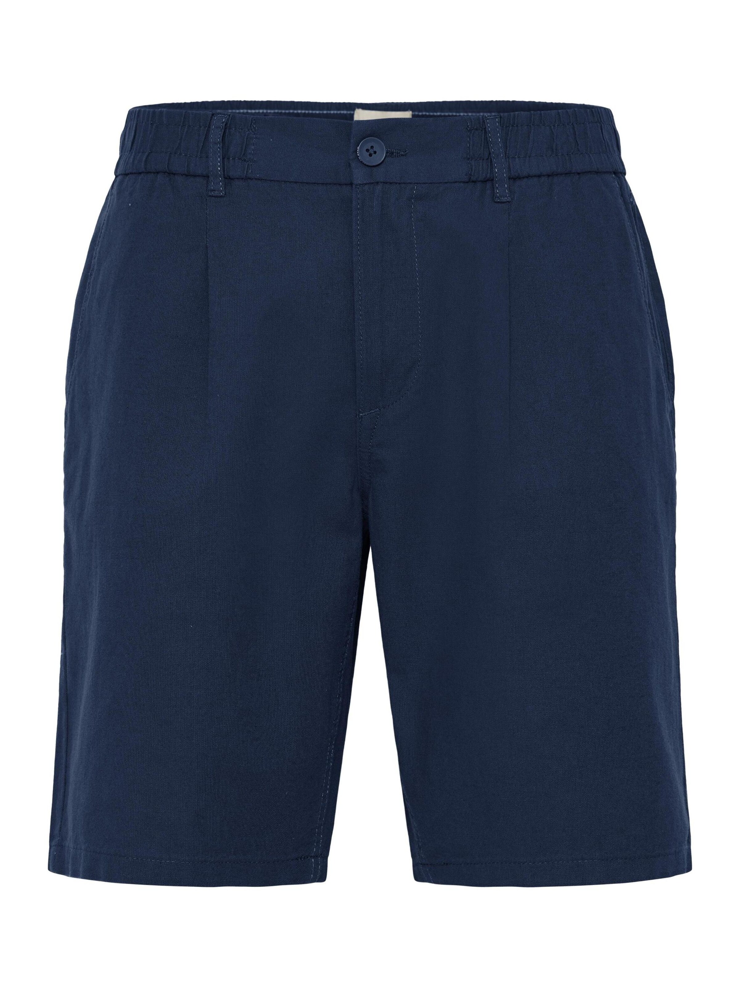 Pantalon chino ' BHWoven ' BLEND en bleu : devant