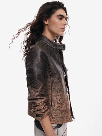 Veste mi-saison Desigual en marron