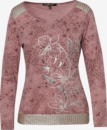 KOROSHI T-shirt i rosa: framsida