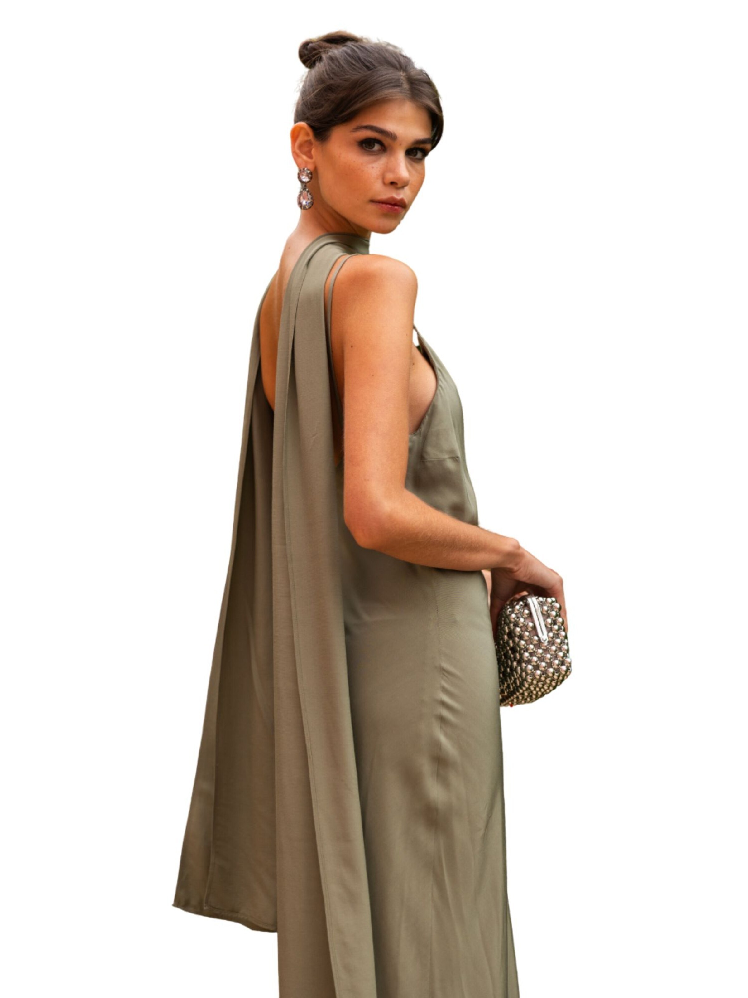 Abito da cocktail 'Wattala Dress' di Nisia PartyWear in verde