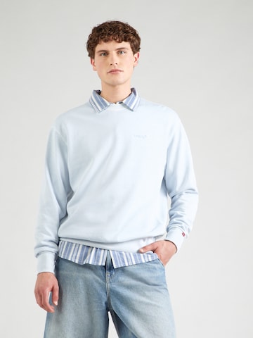 LEVI'S ® Sweatshirt 'AUTHENTIC' in Blauw: voorkant
