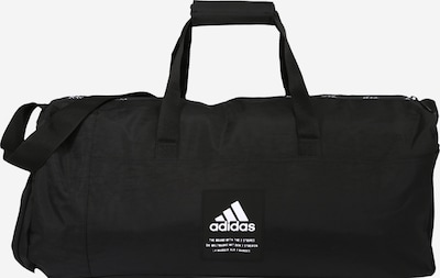 ADIDAS SPORTSWEAR Sportväska '4Athlts Medium' i svart / vit, Produktvy