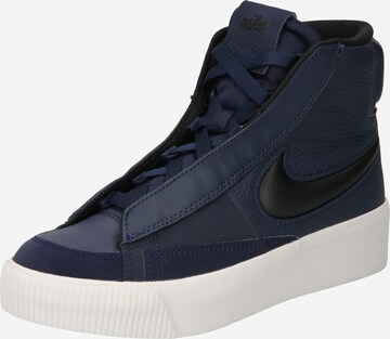 Nike Sportswear Σνίκερ ψηλό 'BLAZER VICTORY' σε μπλε: μπροστά