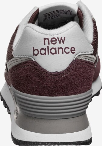 Sneaker bassa '574' di new balance in rosso