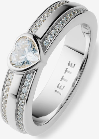 JETTE Ring in Silber: Vorderseite