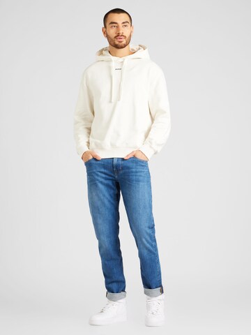 HUGO Sweatshirt 'Dapo' i hvid
