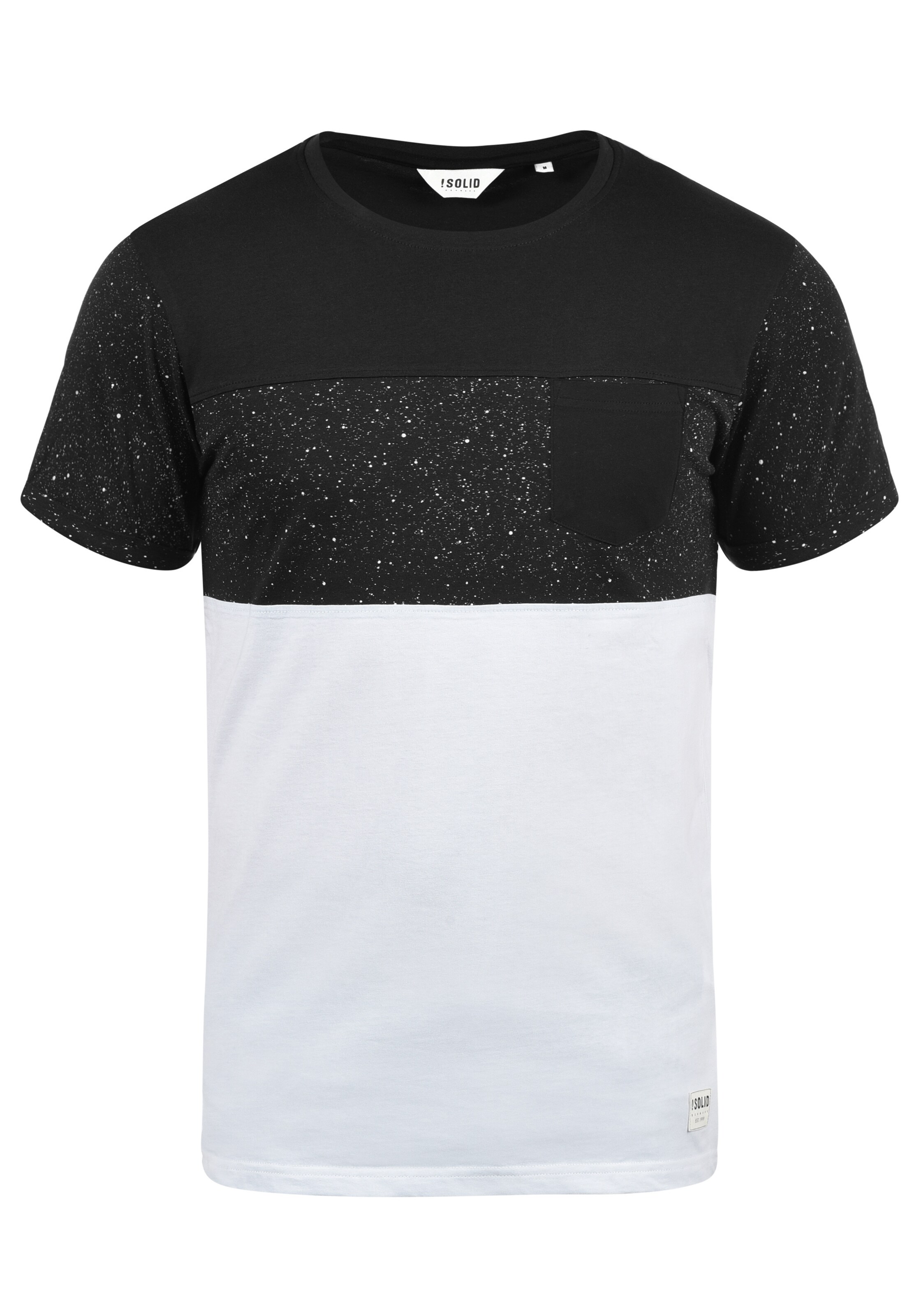 T-Shirt 'Kold' !Solid en noir : devant