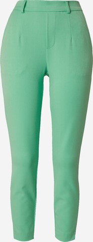 Slimfit Pantaloni 'LISA' de la OBJECT pe verde: față