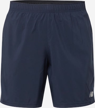 Regular Pantaloni sport 'Core Run 7' de la new balance pe negru: față