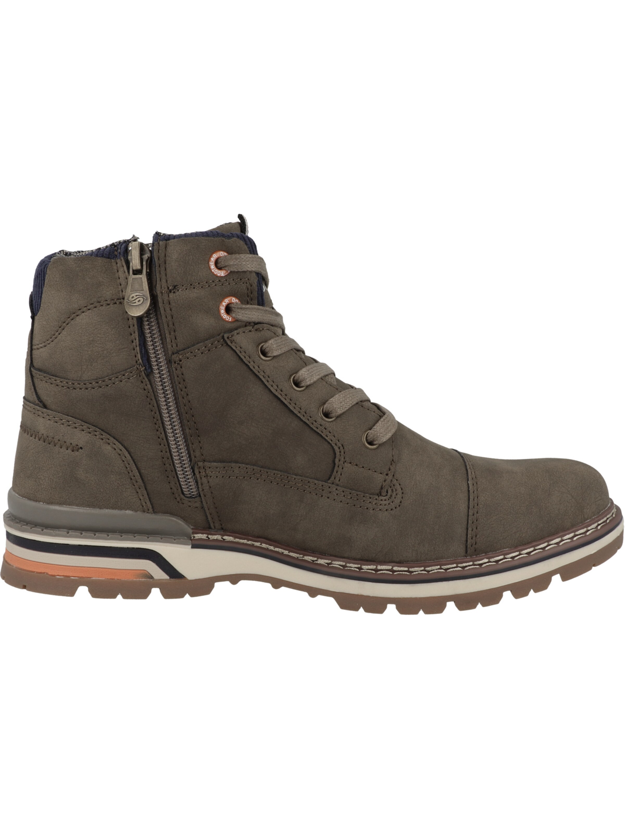 Dockers by Gerli Lace-Up Boots in Green