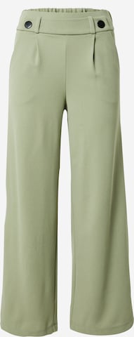 JDY Élére vasalt nadrágok 'GEGGO' - zöld: elől