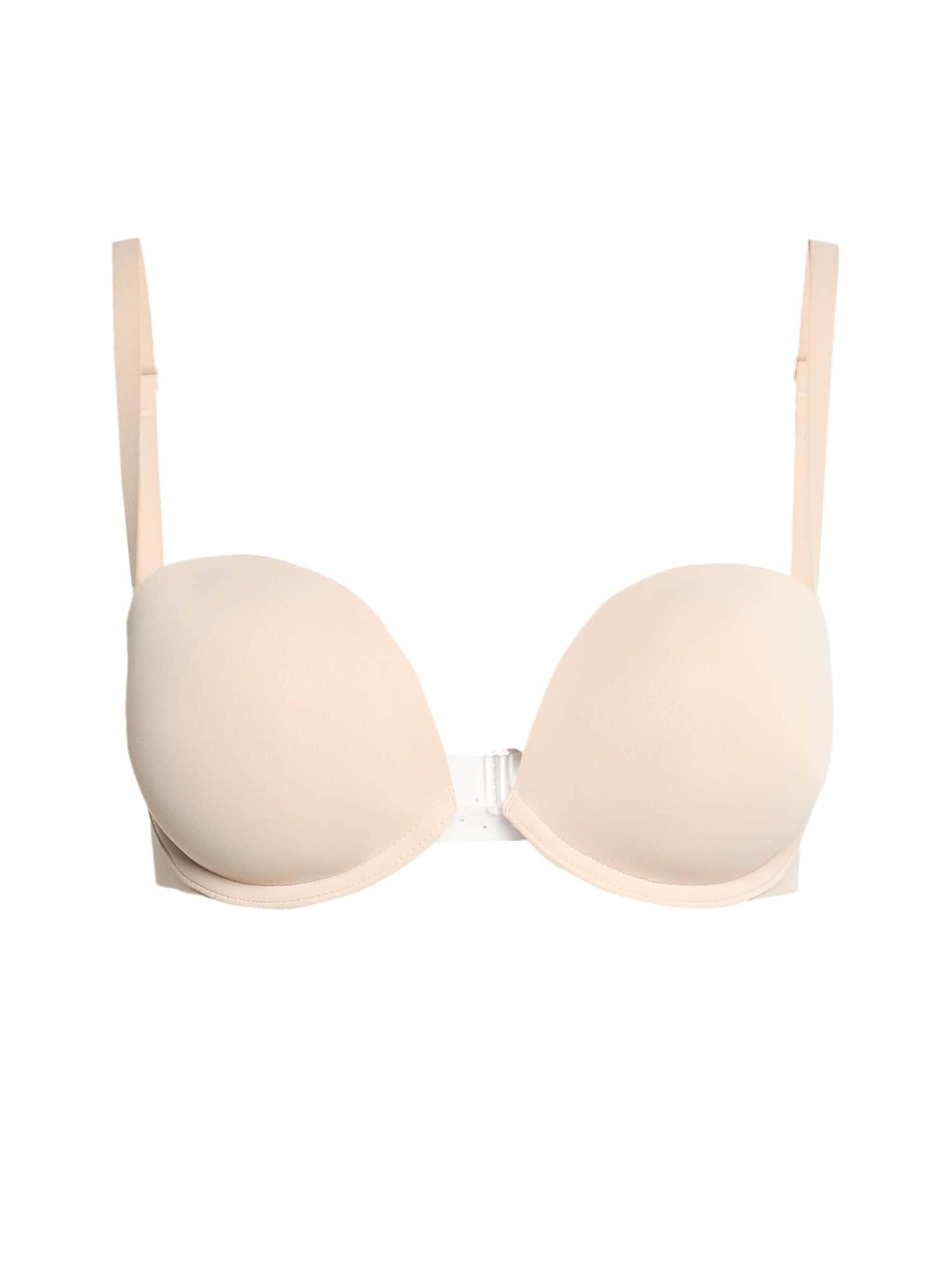 Push-up Reggiseno di Marks & Spencer in beige: frontale