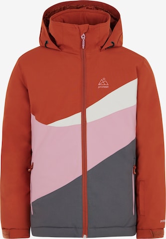 PROTEST Sportjacke 'PRTCOOT JR' in Rot: Vorderseite