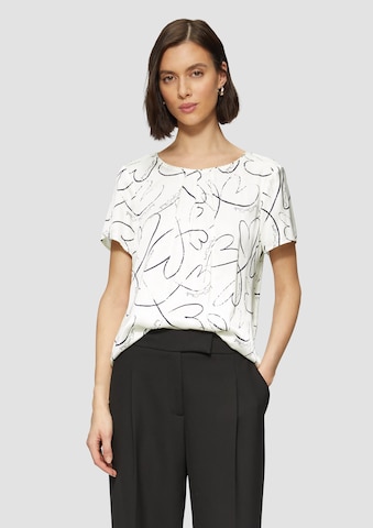 s.Oliver BLACK LABEL Bluse in Beige: Vorderseite