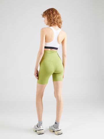 NIKE Skinny Športové nohavice 'ONE' - Zelená