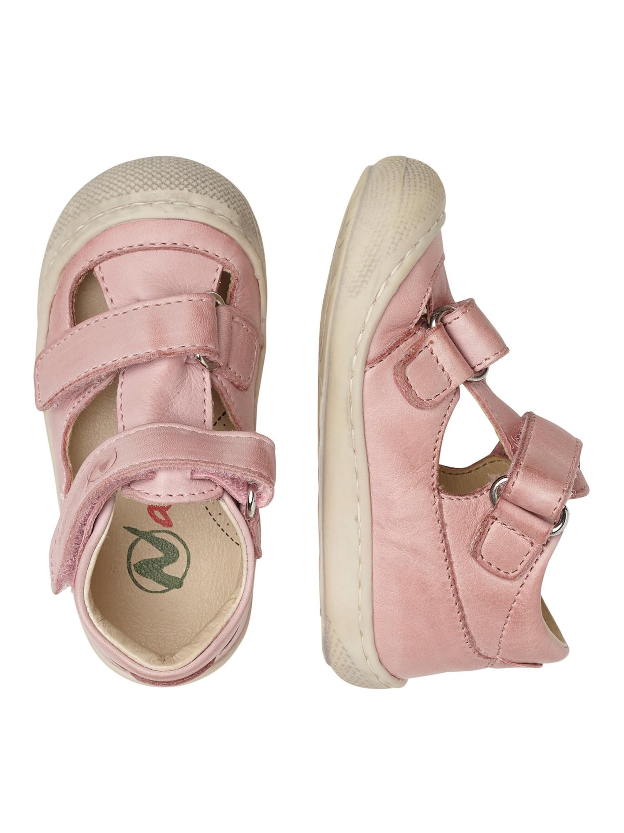 NATURINO Offene Schuhe 'PUFFY' in Pink