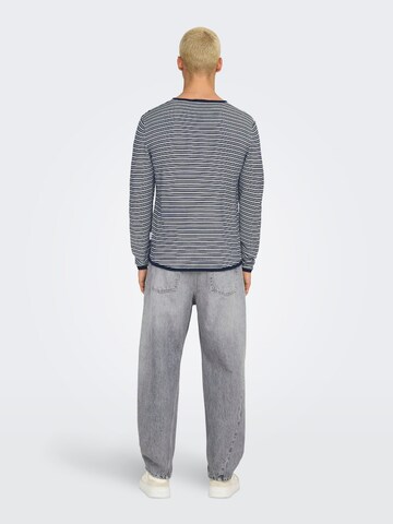 Only & Sons Sweater 'ONSAXEL' in Blue