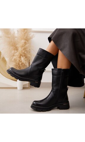Ital-Design Ankle Boots in Black