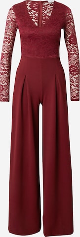 WAL G. Jumpsuit in Red: front