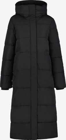 ICEPEAK Winter Coat in Black: front