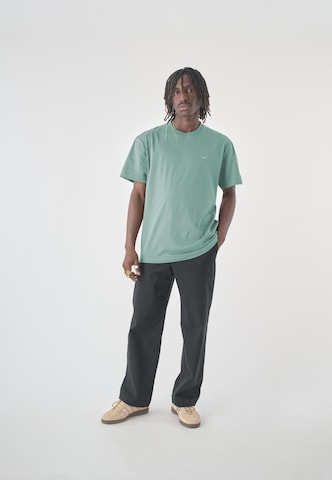Cleptomanicx Shirt 'Ligull Boxy 2' in Green