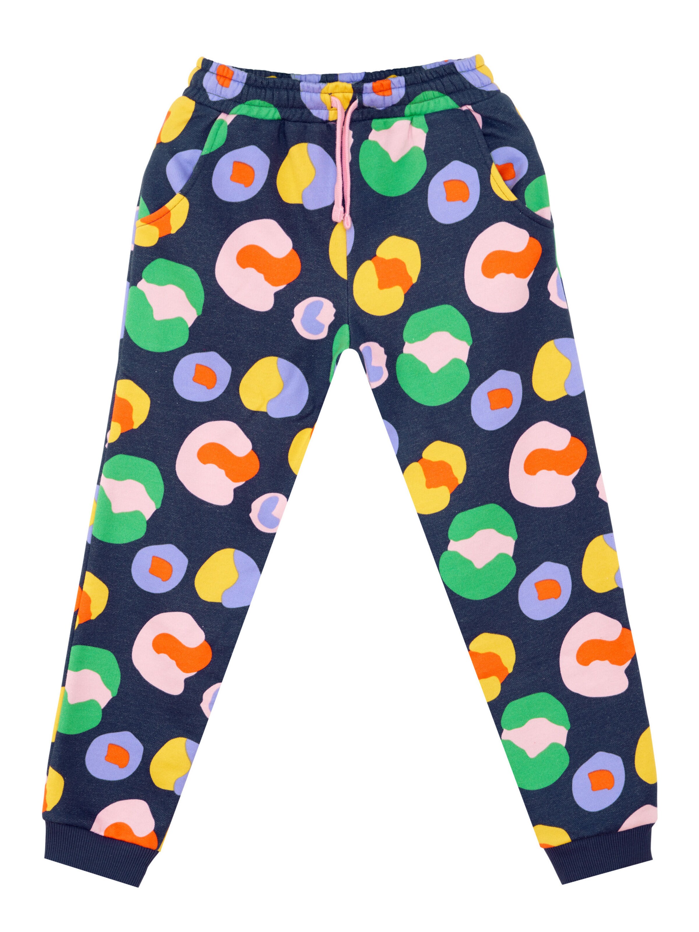 Denokids Trainingsanzug 'Flower' in Blau