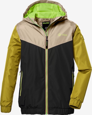 KILLTEC - Chaqueta de montaña en verde: frente