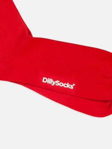Chaussettes DillySocks en rouge